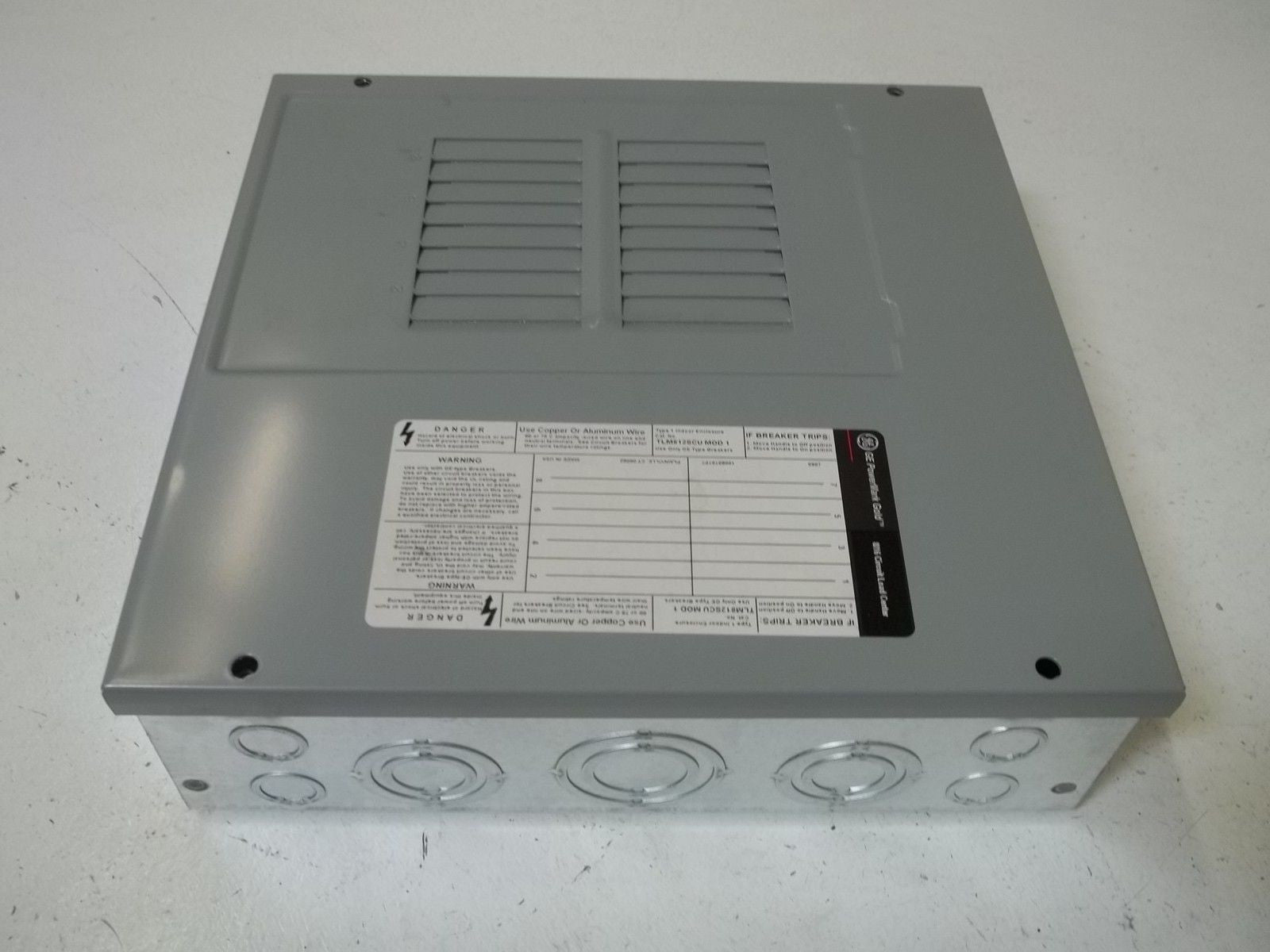 GENERAL ELECTRIC TLM812SCU MAIN PLUS 125AMPS  *NEW IN BOX*