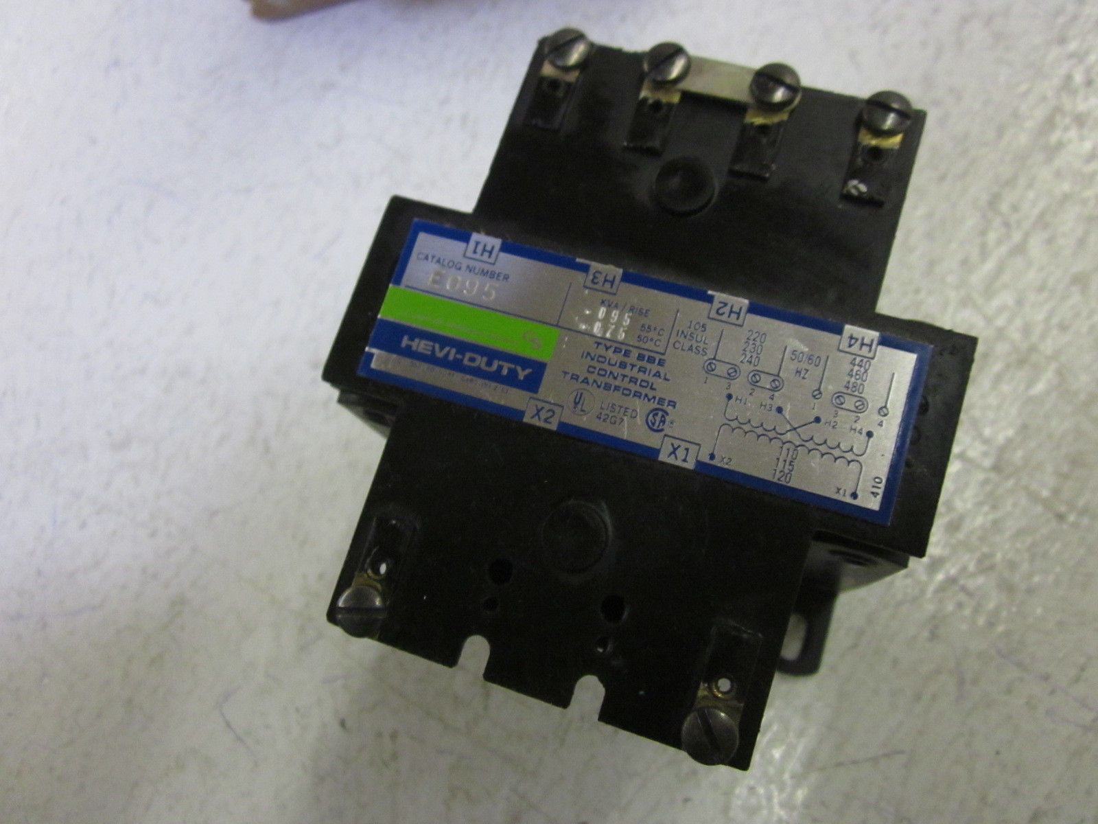 GENERAL SIGNAL E095 240/480V TRANSFORMER *NEW IN BOX*