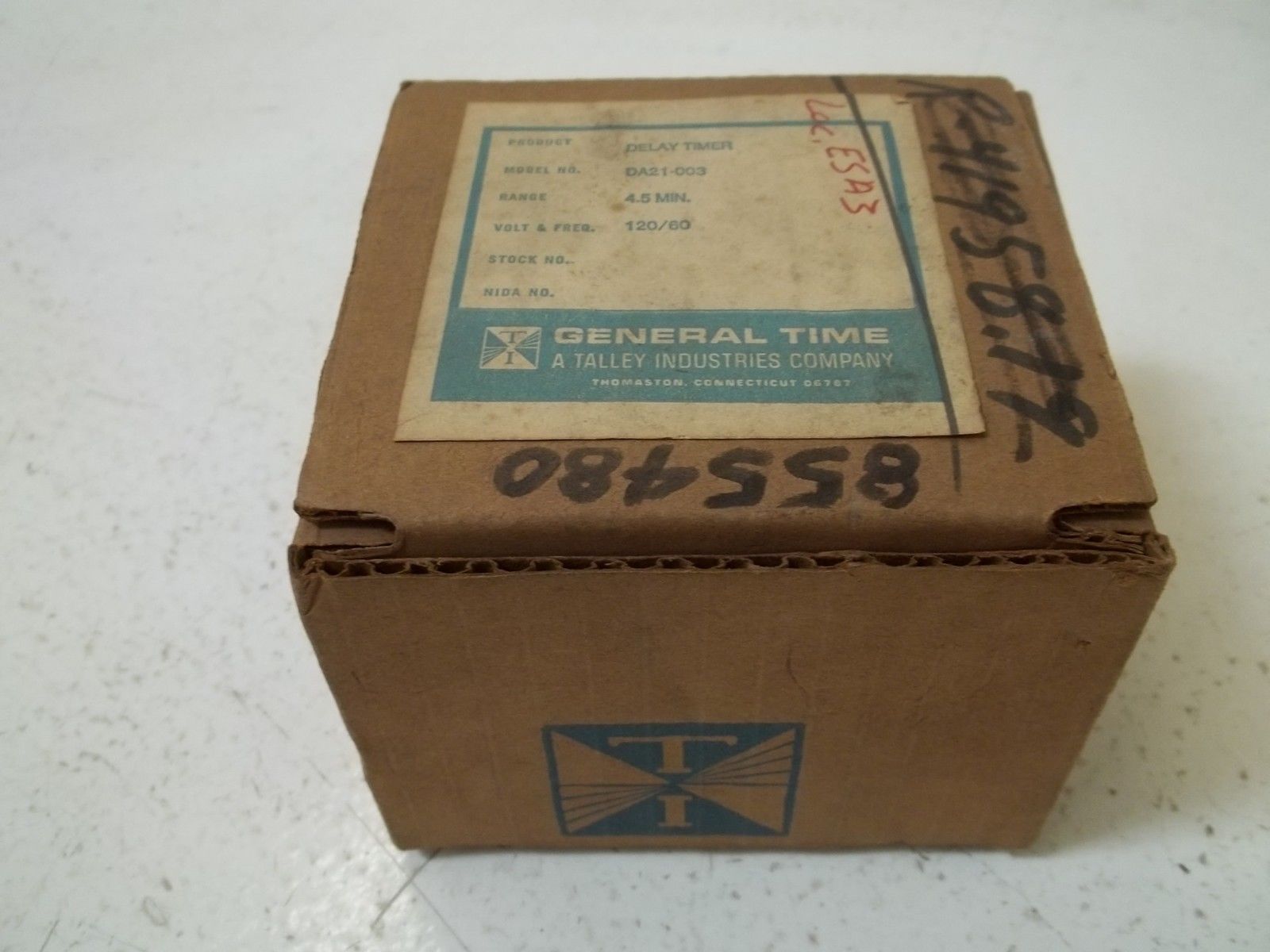 GENERAL TIME DA21-003 *NEW IN BOX*