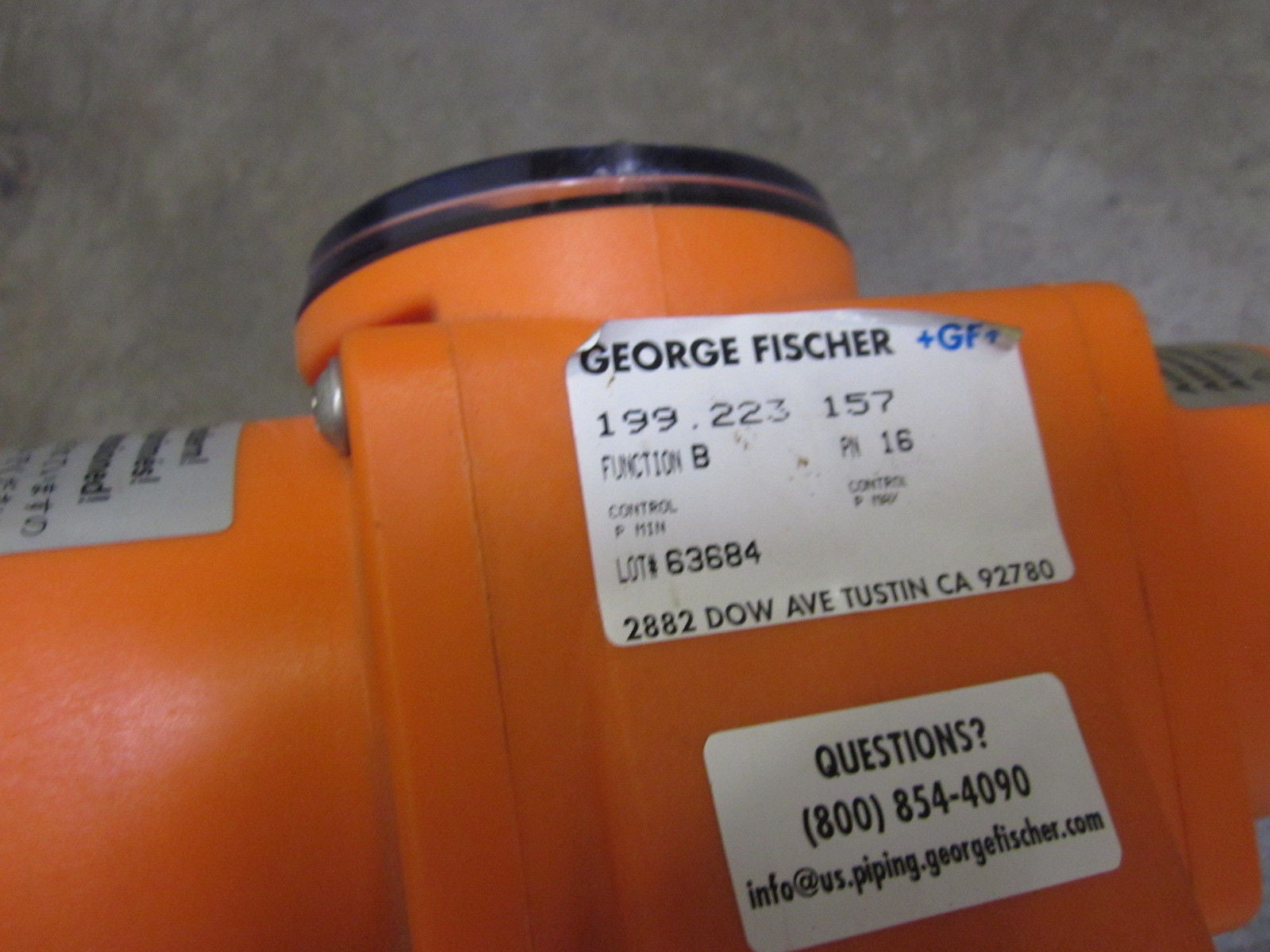 GEORGE FISHER 199.223 157 *NEW NO BOX*