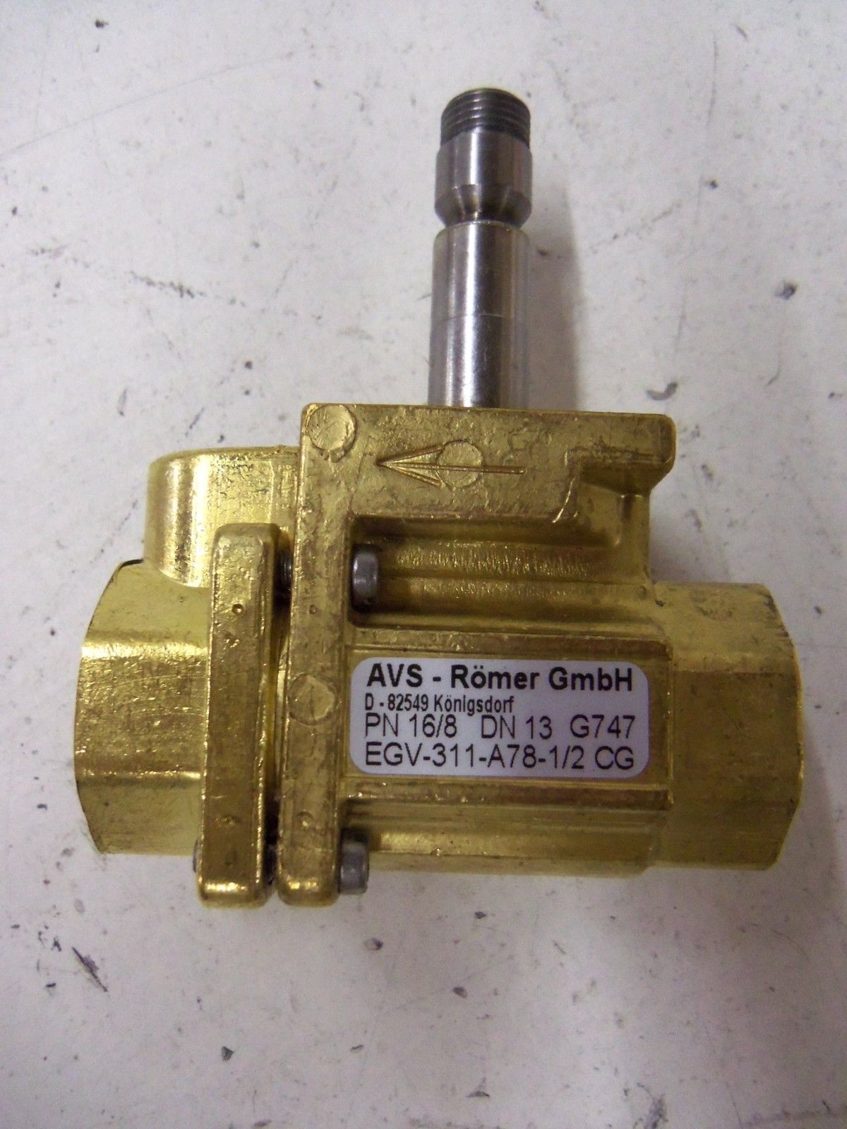 GERLIEVA 168 DN 13 G747 SOLENOID VALVE EGV-311-A78-1/2 *NEW IN BOX*