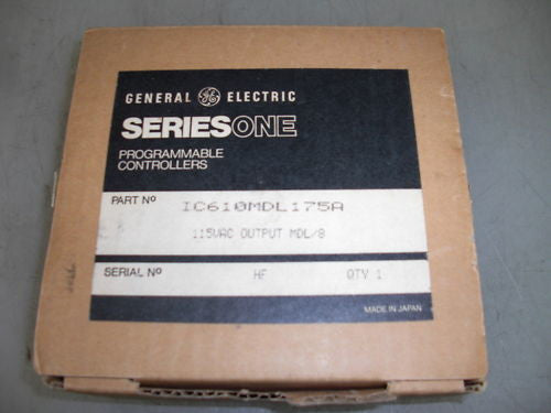GE FANUC SERIES ONE IC610MDL175A OUTPUT MODULE *NEW IN BOX*