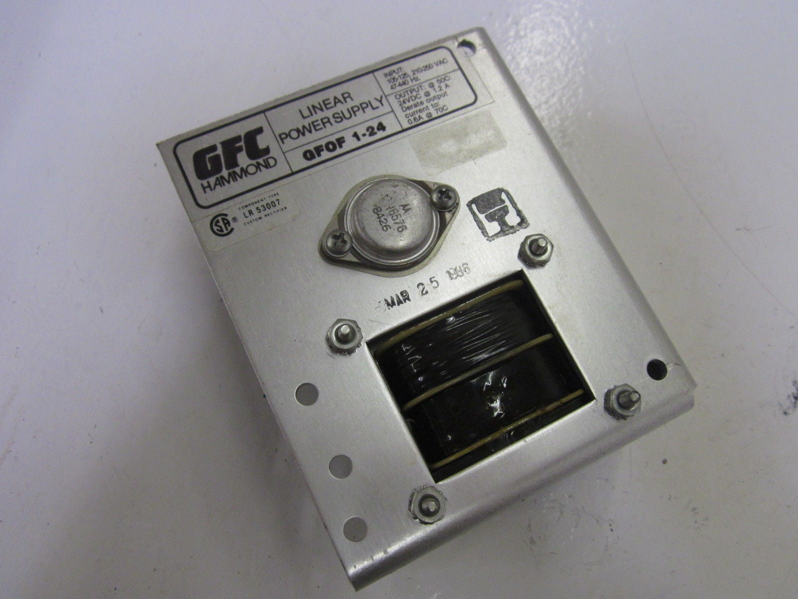 GFC HAMMOND GFOF 1-24 *USED*