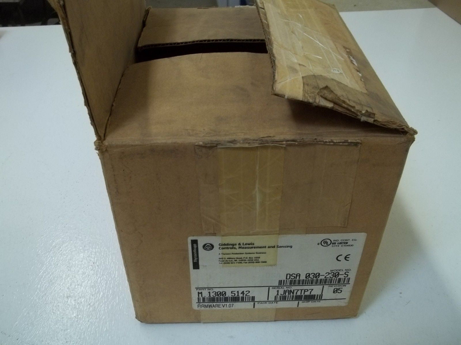 GIDDING & LEWIS DSA030-230-S *USED*