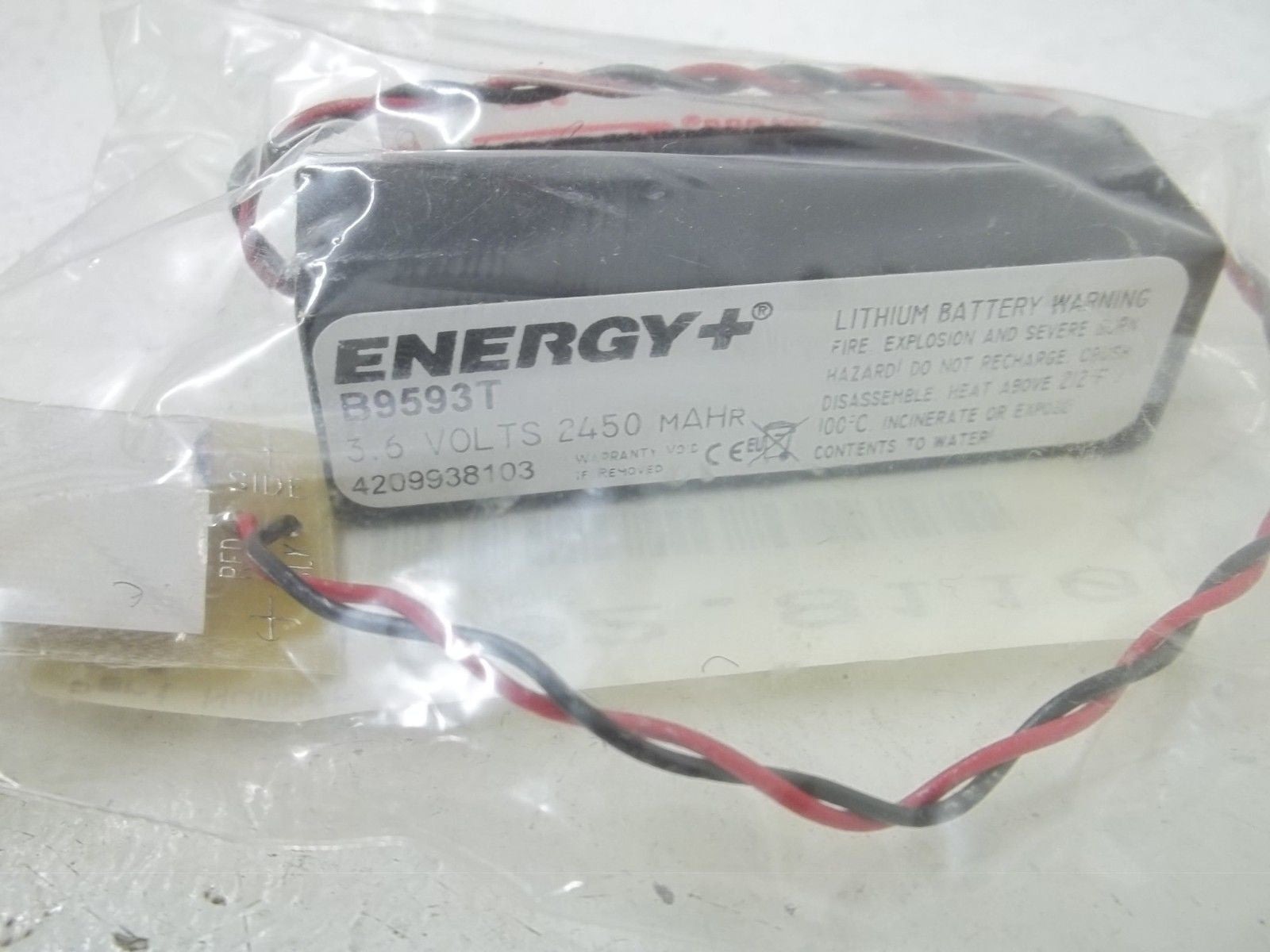 G & L MOTION CONTROL M-1302-8110 PC EXTERNAL BATTERY *NEW IN BOX*