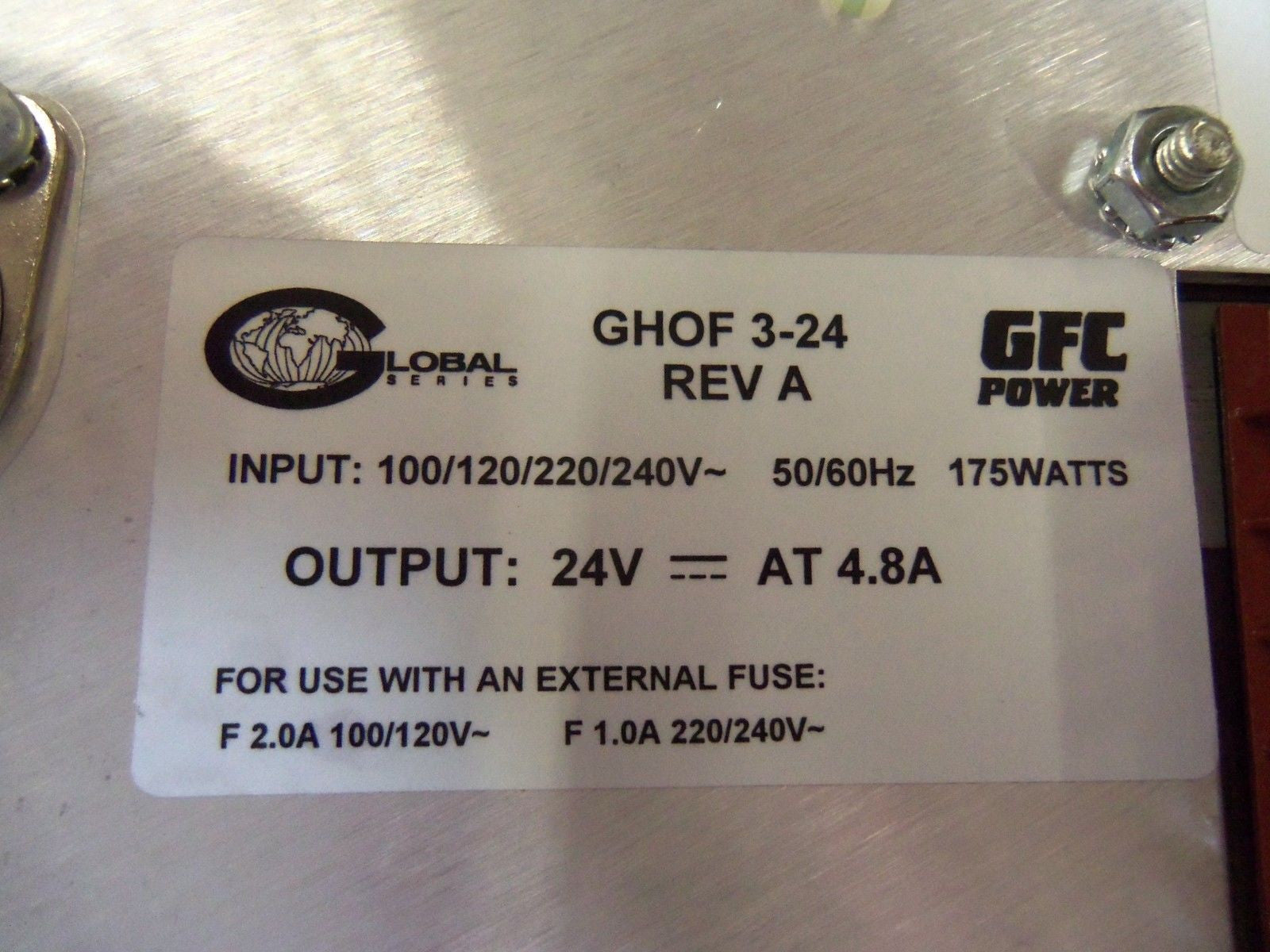 GLOBAL SERIES GHOF 3-24 *NEW NO BOX*