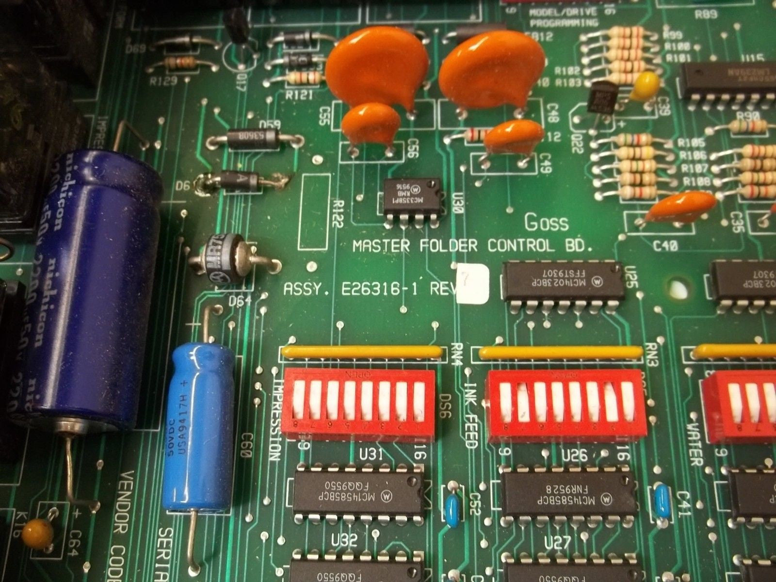 GOSS E26316-1 PC BOARD *USED*
