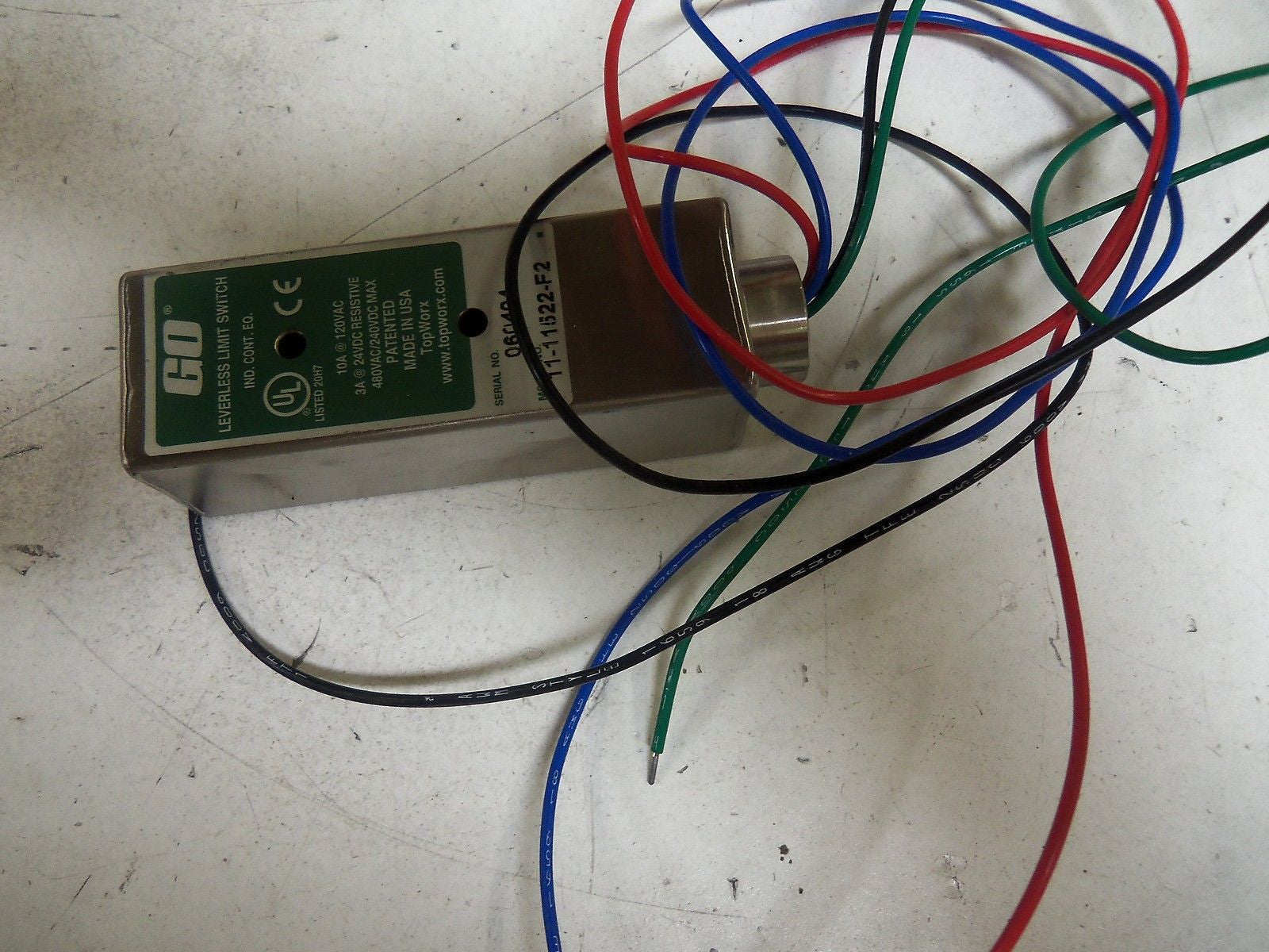 GO SWITCH 11-11522-F2 *USED*