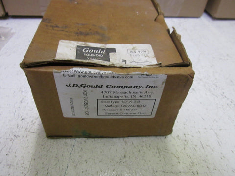 GOULD 1/2" K-3-B *NEW IN BOX*