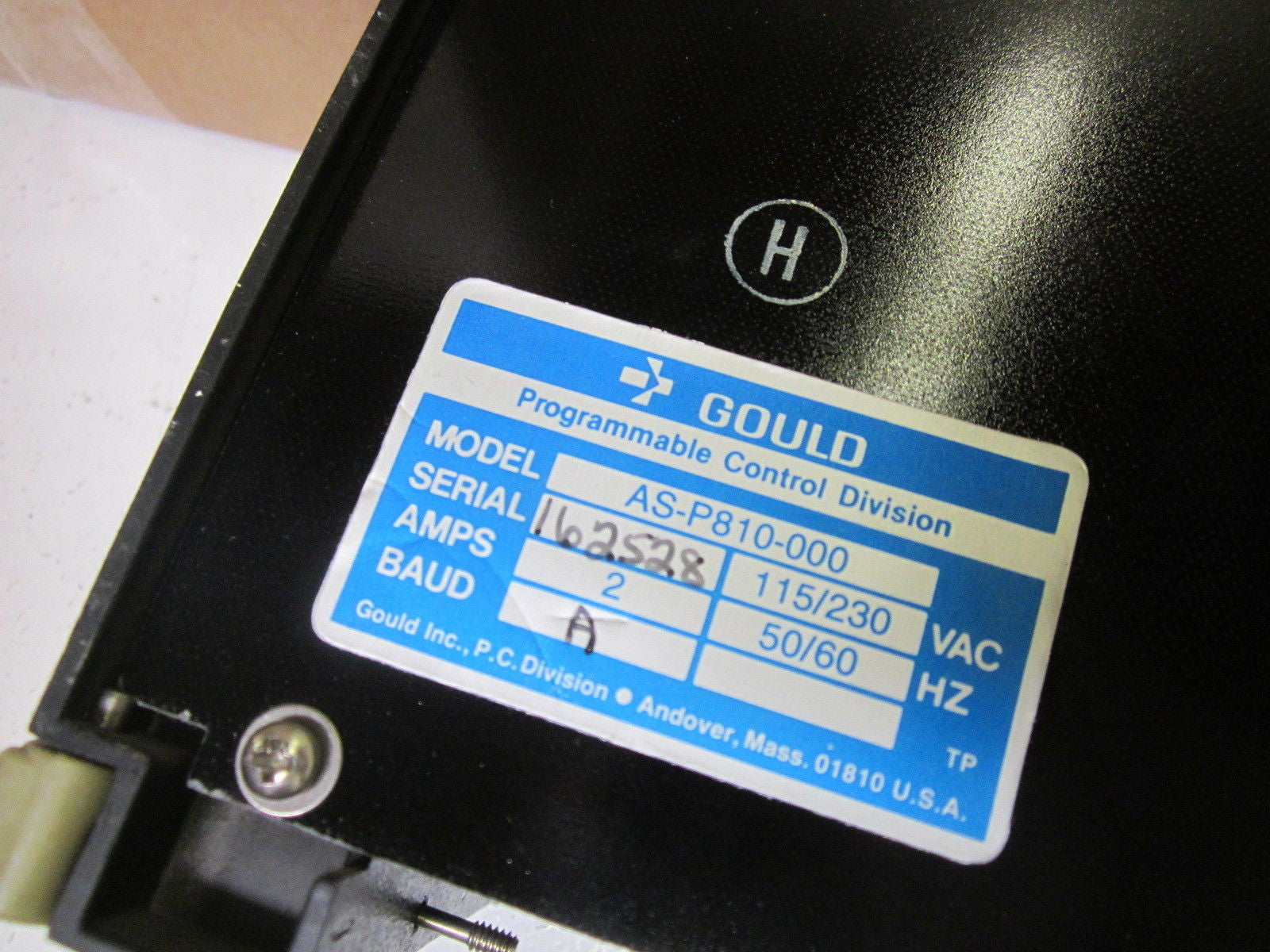 GOULD AS-P810-000 POWER SUPPLY *USED*
