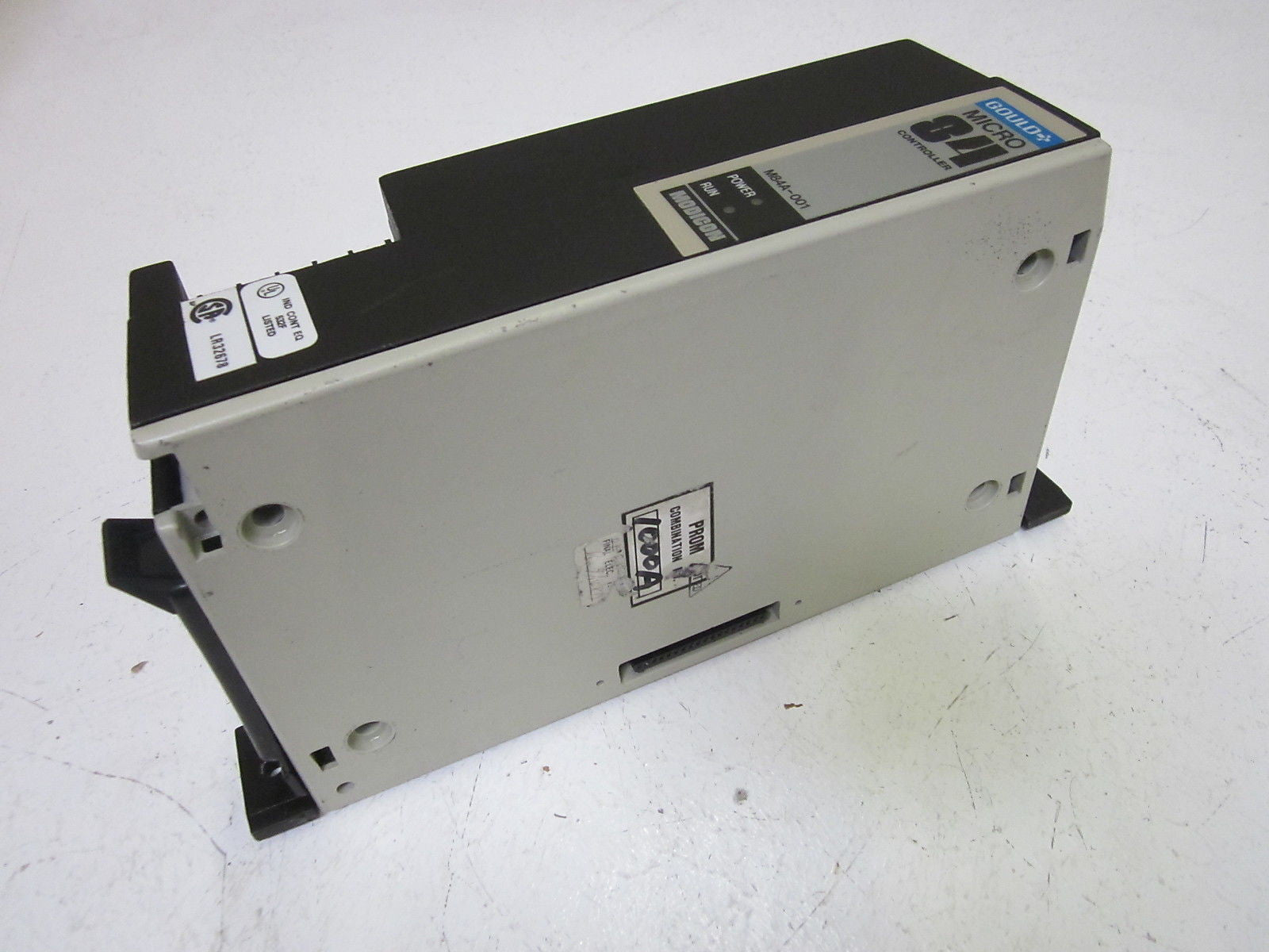 GOULD MODICON AS-M84A-001 MICRO 84 CONTROLLER 120/240VAC *USED*