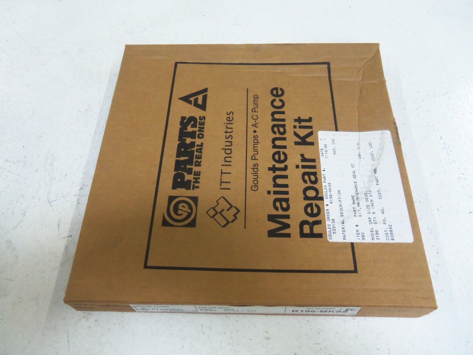 GOULD R196-MKM8 MAINTENANCE REPAIR KIT *NEW IN BOX*