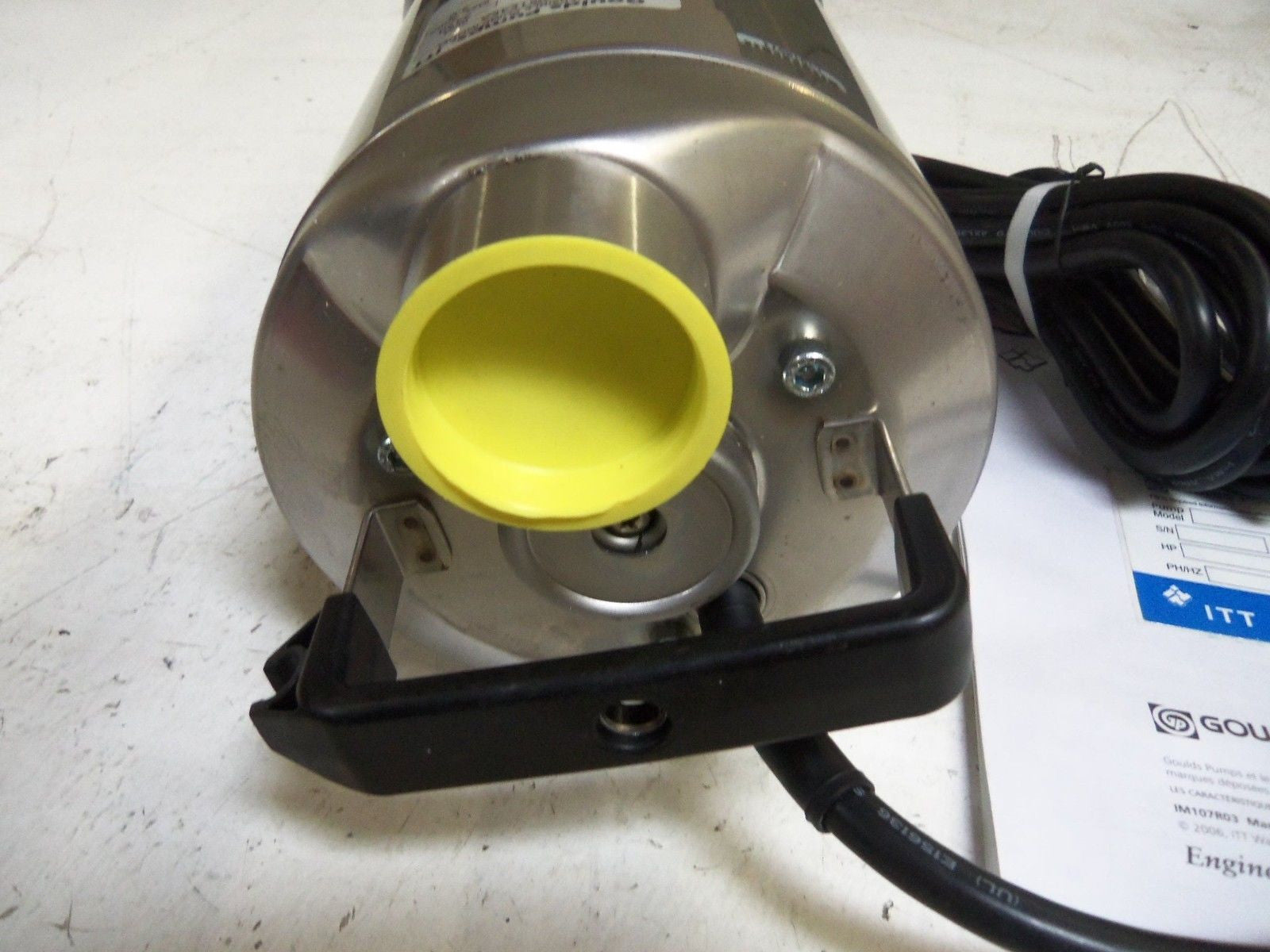 GOULDS PUMPS 1DW51E4EA WASTEWATER PUMP *NEW IN BOX*