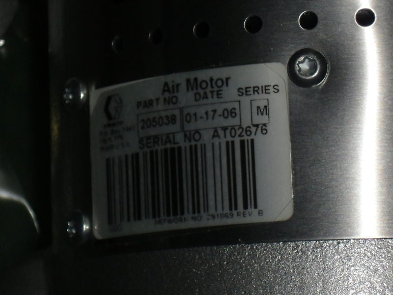 GRACO 205038 AIR MOTOR *NEW IN BOX*