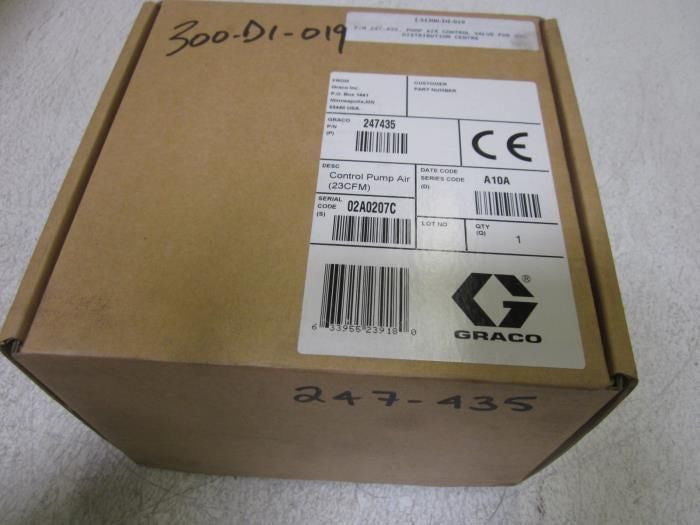 GRACO 247435 CONTROL PUMP AIR *NEW IN BOX*
