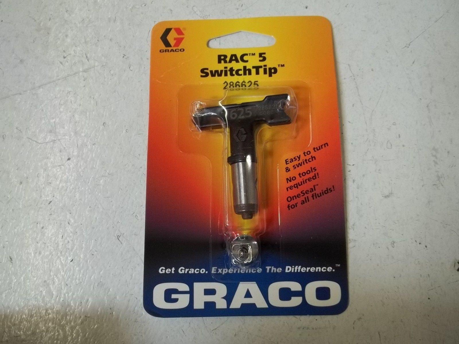 GRACO 286625 RAC 5 SWITCH TIP *ORIGINAL PACKAGE*