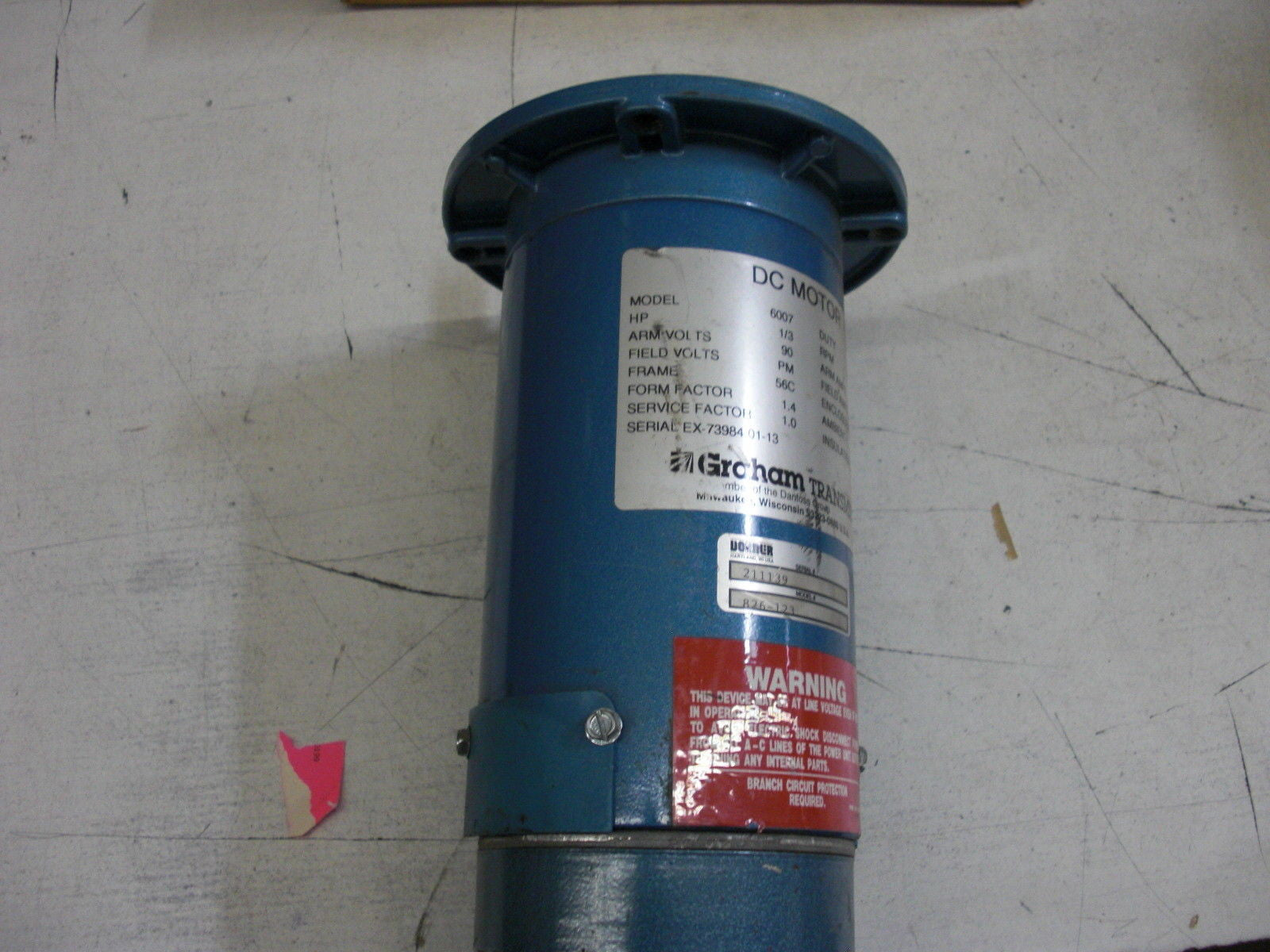 GRAHAM TRANSMISSION 6007 *USED*