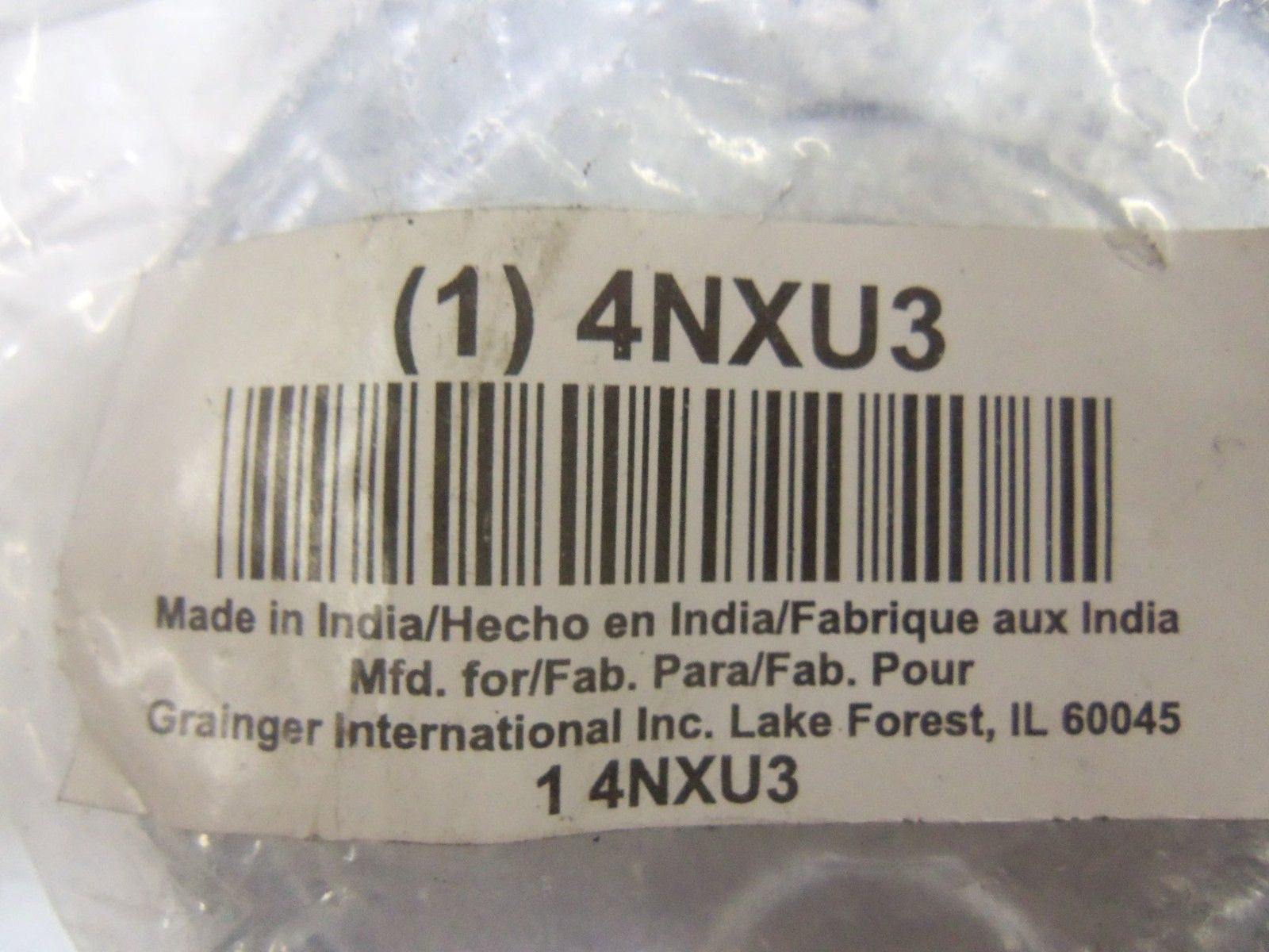 GRAINGER 4NXU3 *NEW IN FACTORY BAG*