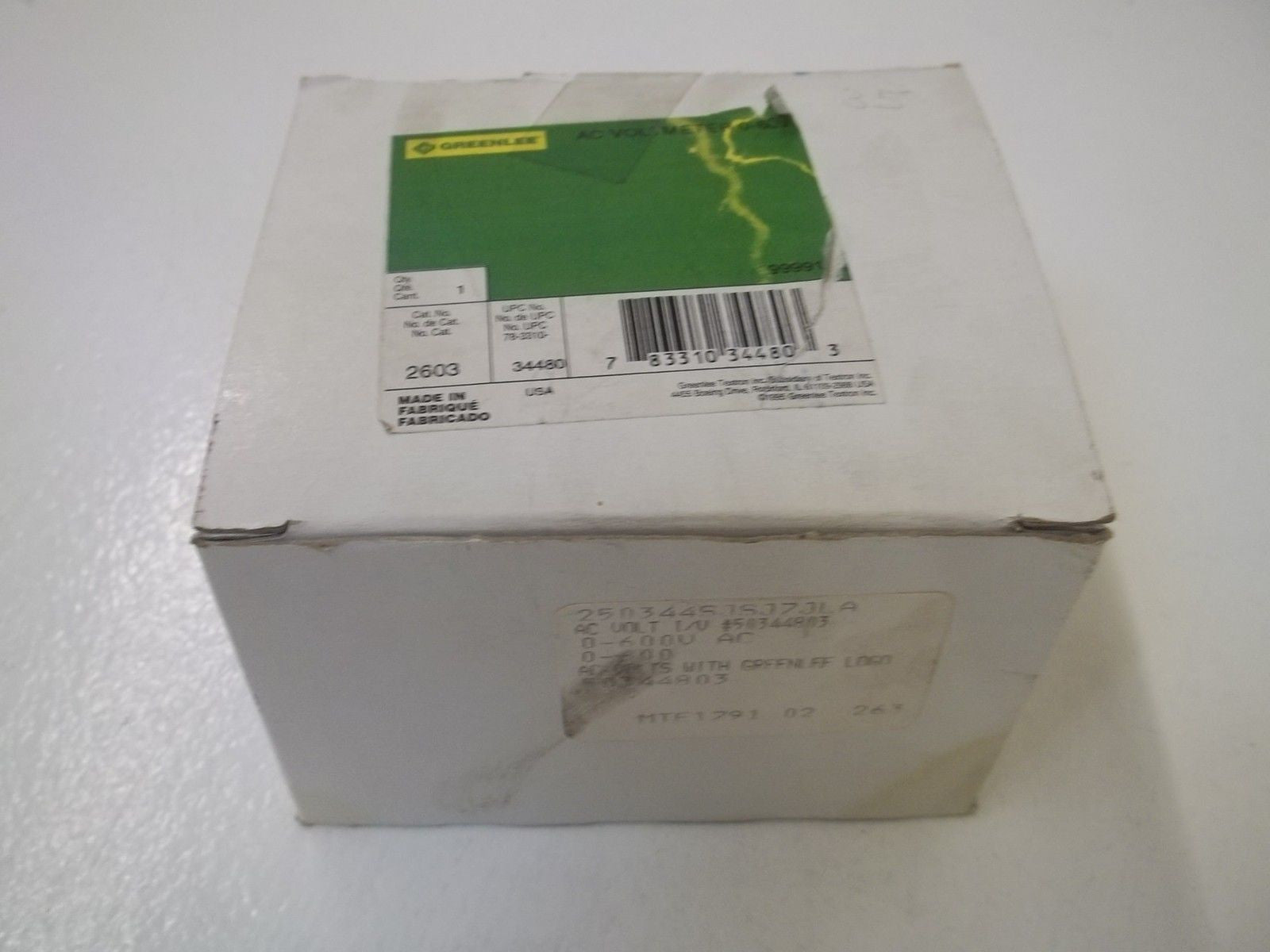 GREENLEE 2603 *NEW IN BOX*