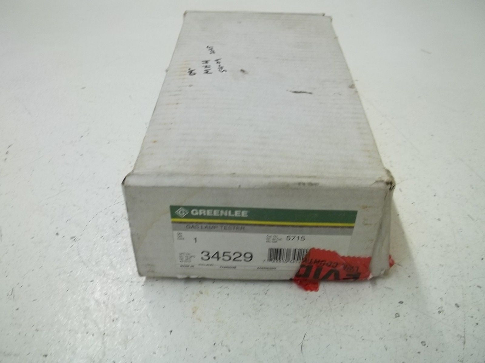 GREENLEE 5715 GAS LAMP TESTER *NEW IN BOX*