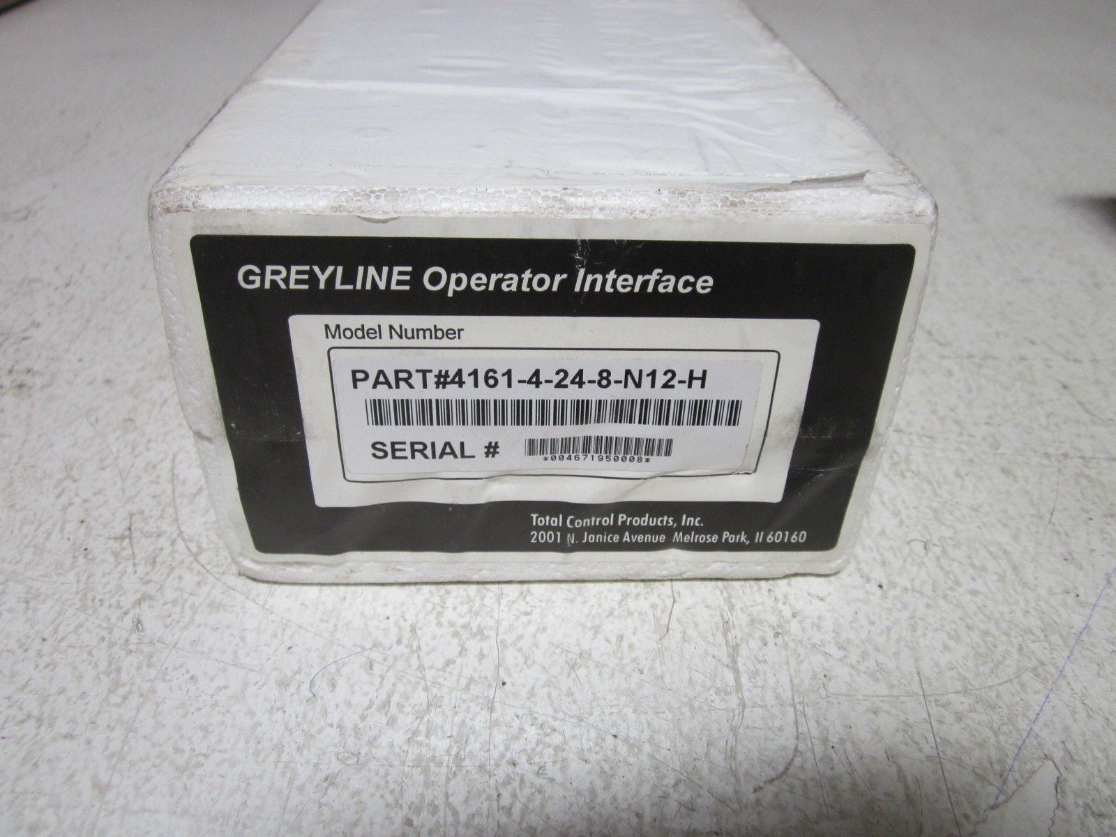 GREYLINE 4161-4-24-8-N12-H OPERATOR INTERFACE *NEW IN BOX*