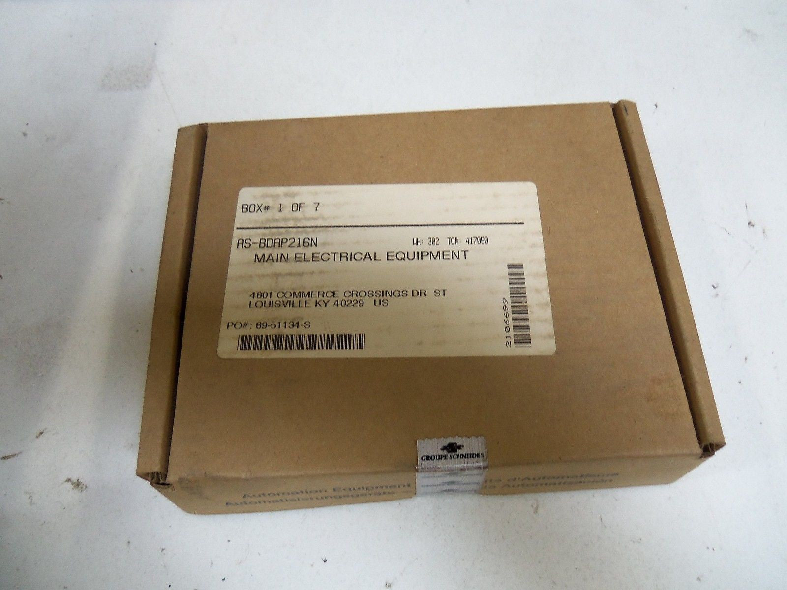 SCHNEIDER AEG TSX COMPACT DAP216N/AS-BDAP-216N OUTPUT MODULE *FACTORY SEALED*