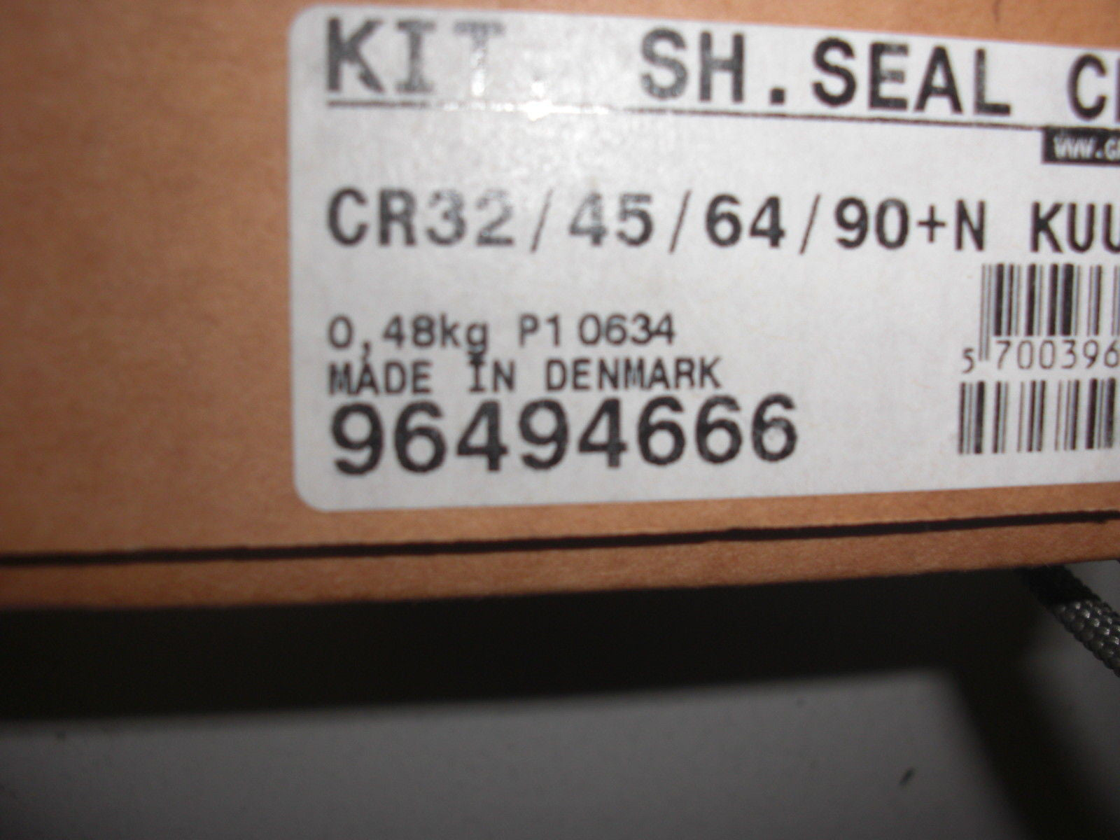 GRUNDFOS 96494666 SHAPT SEAL *NEW IN BOX*