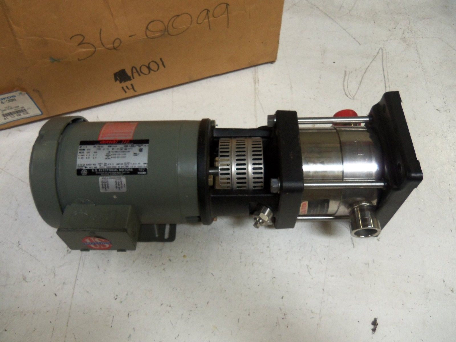 GRUNDFOS CR4-30N MOTOR *USED*