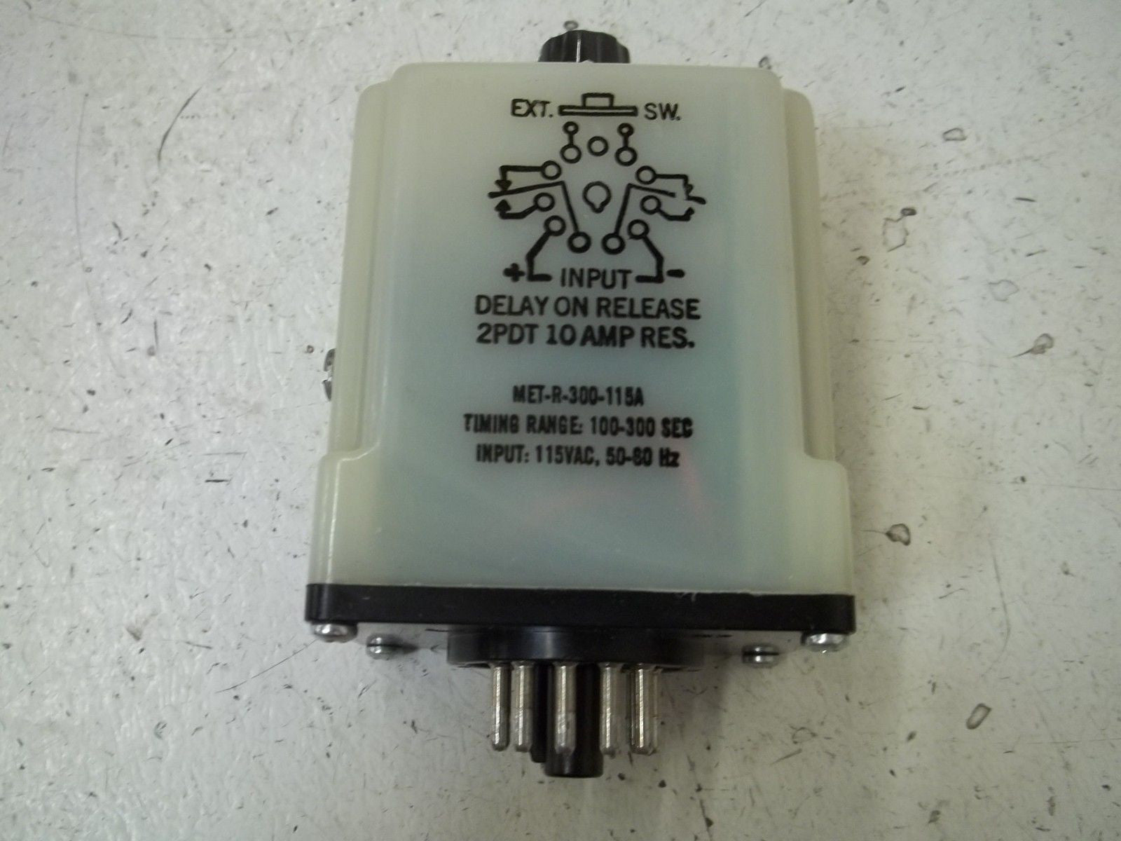 GUARDIAN MET-R-300-115A TIMER RELAY *NEW IN BOX*