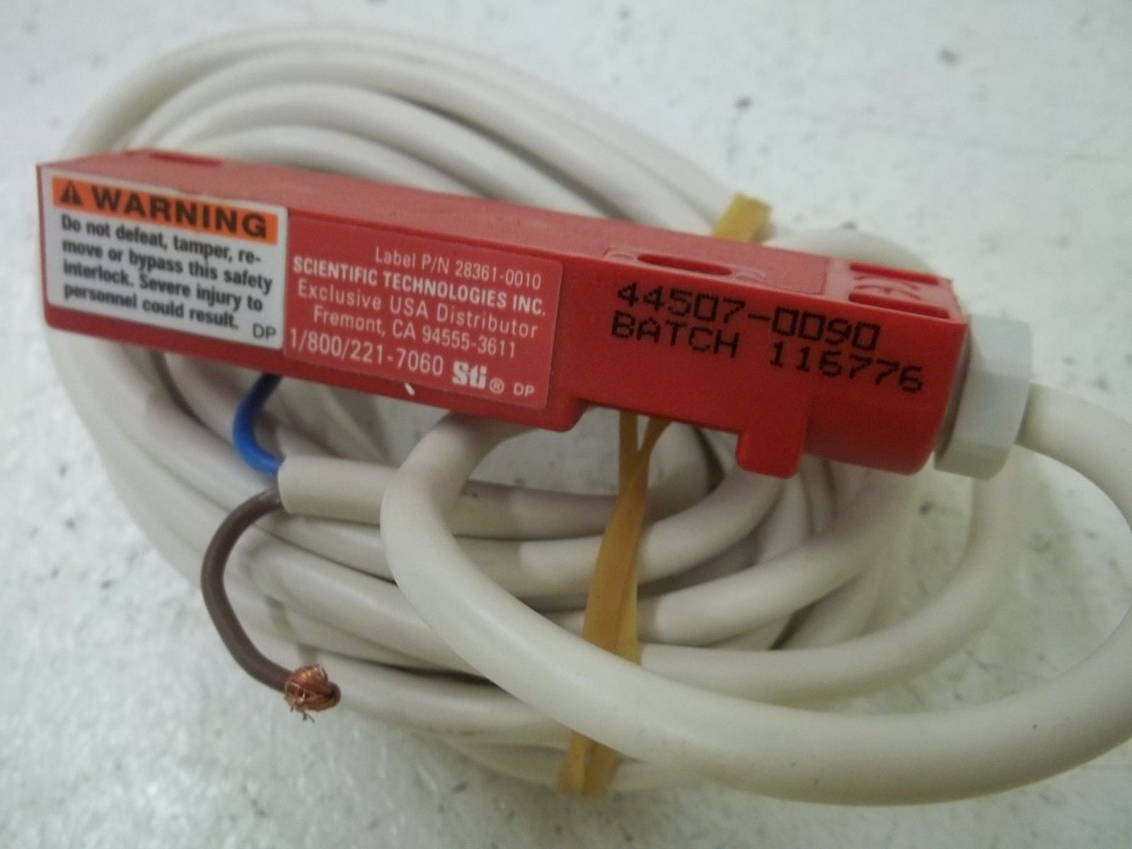 GUARD MASTER 44507-0090 SAFETY SWITCH *USED*
