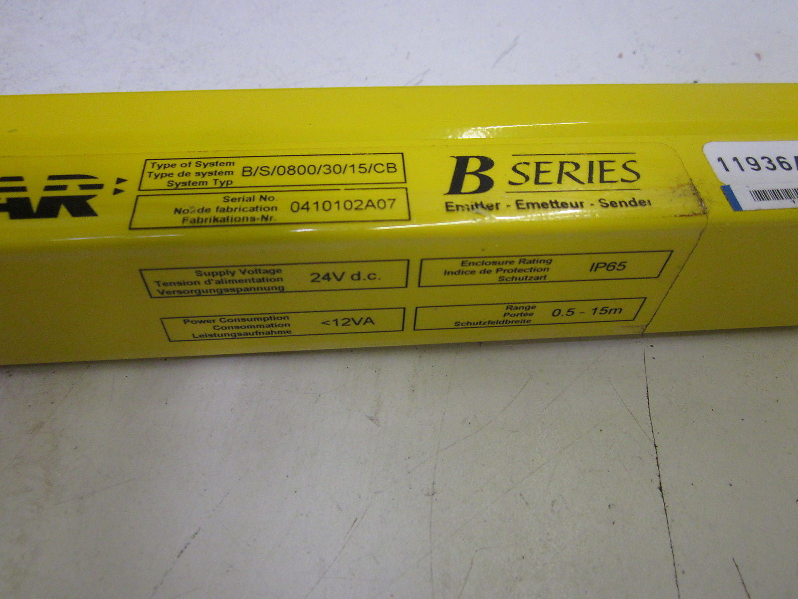 GUARDSTAR B/S/0/800/30/15/CB *NEW NO BOX*