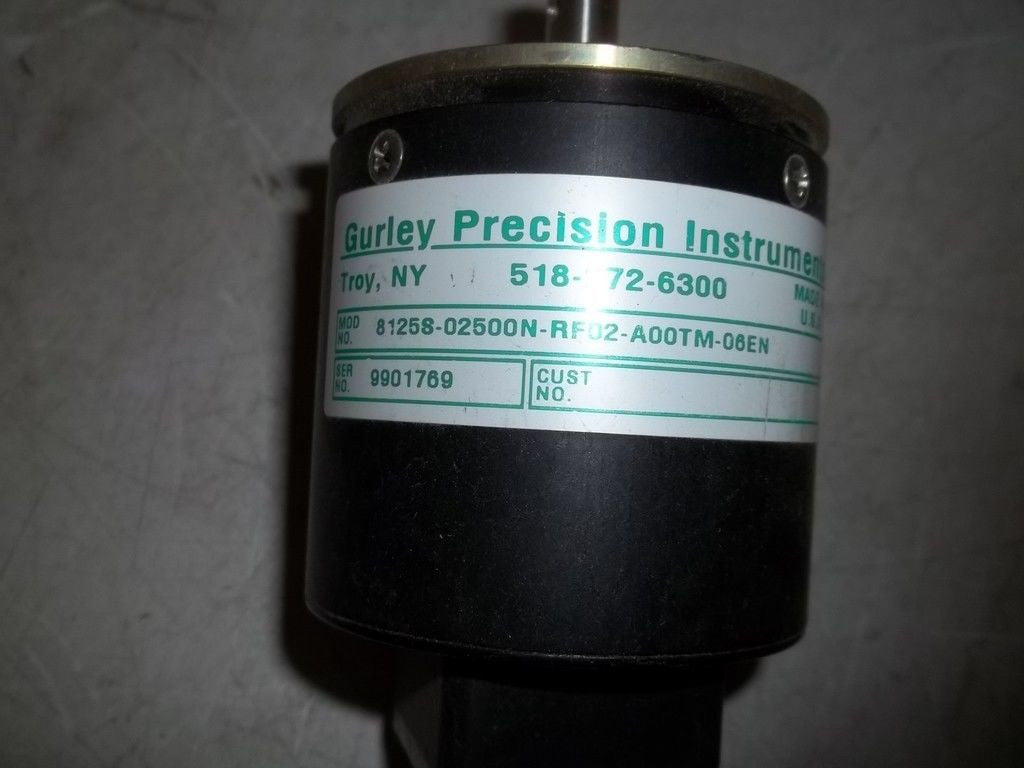 GURLEY PRECISION INSTRUMENTS 8125S-02500N-RF02-A00TM-06EN *USED*