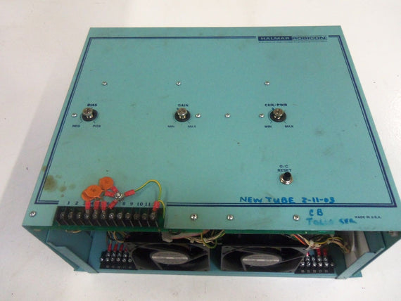 HALMAR ROBICON 3P-48225-OC/RR-D-TC POWER SUPPLY 480V *USED*