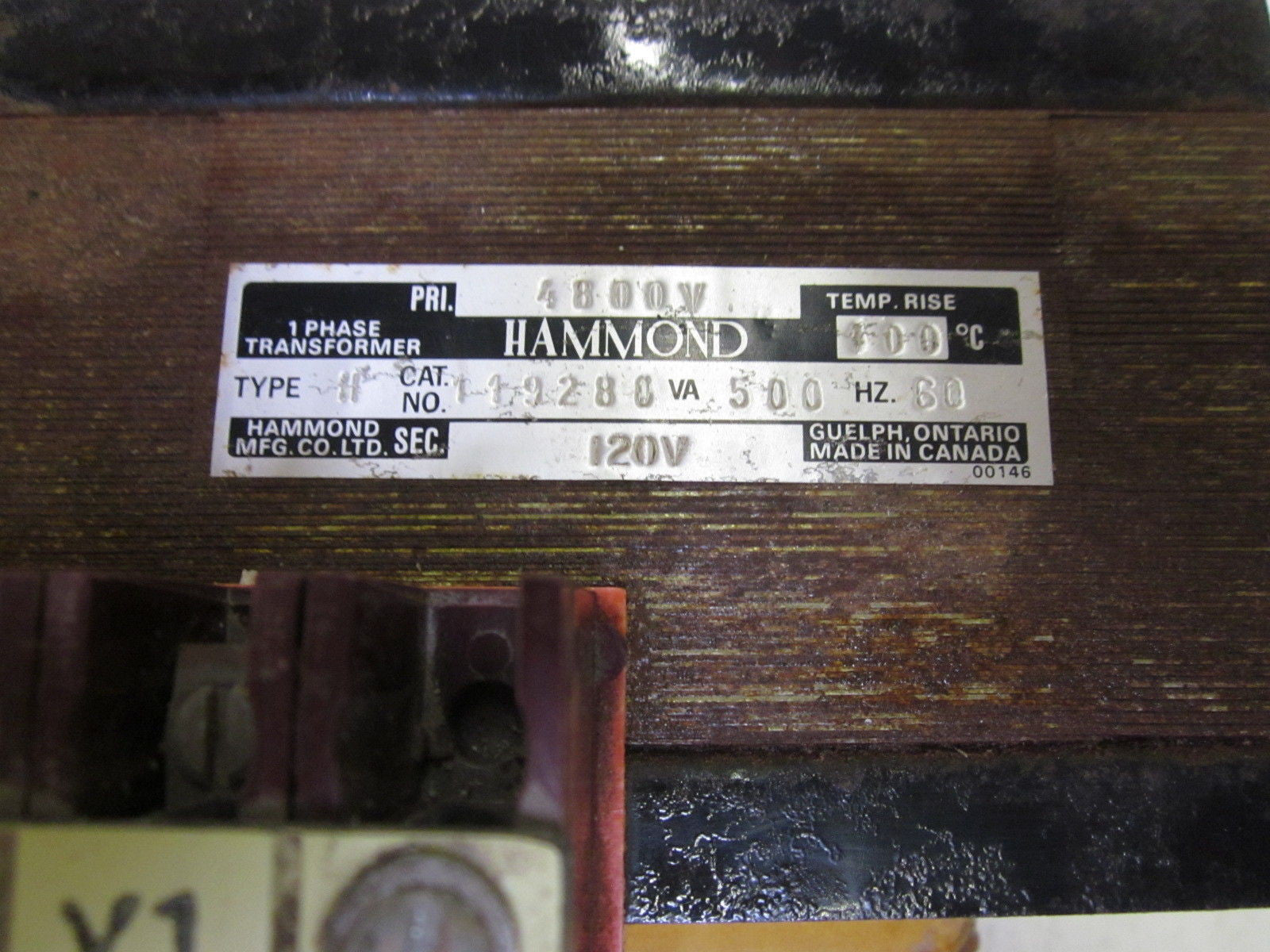 HAMMOND 119280 120V *USED*