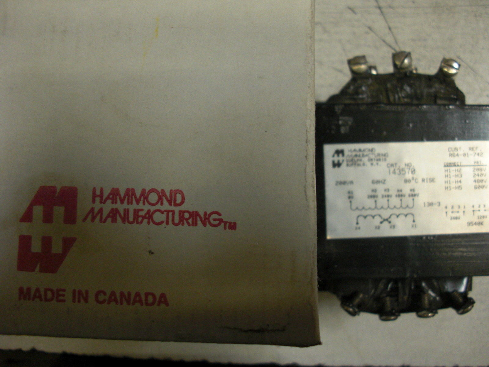 HAMMOND 143570 *NEW*