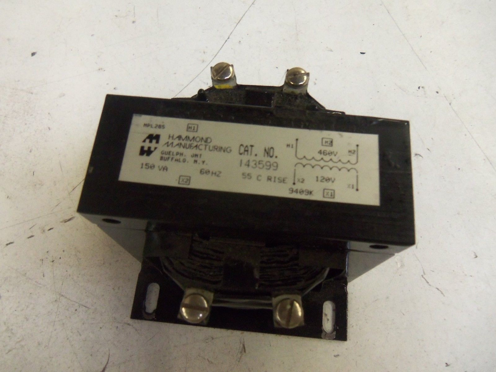 HAMMOND MANUFACTURING 143599 TRANSFORMER *NEW IN BOX*