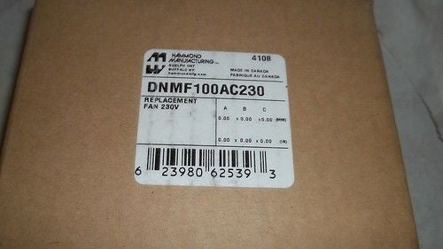 HAMMOND FAN DNMF100AC230 *NEW*