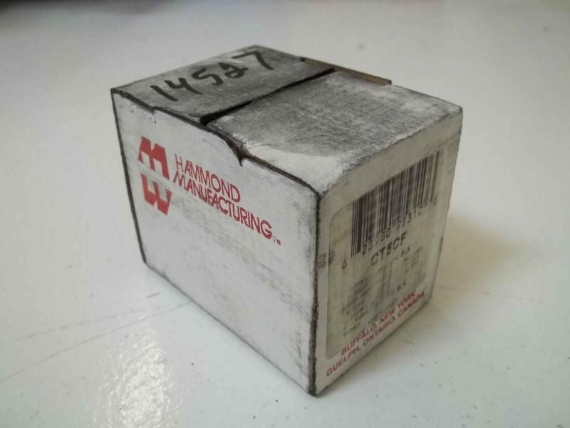 HAMMOND MANUFACTURING CT5CF *NEW IN BOX*