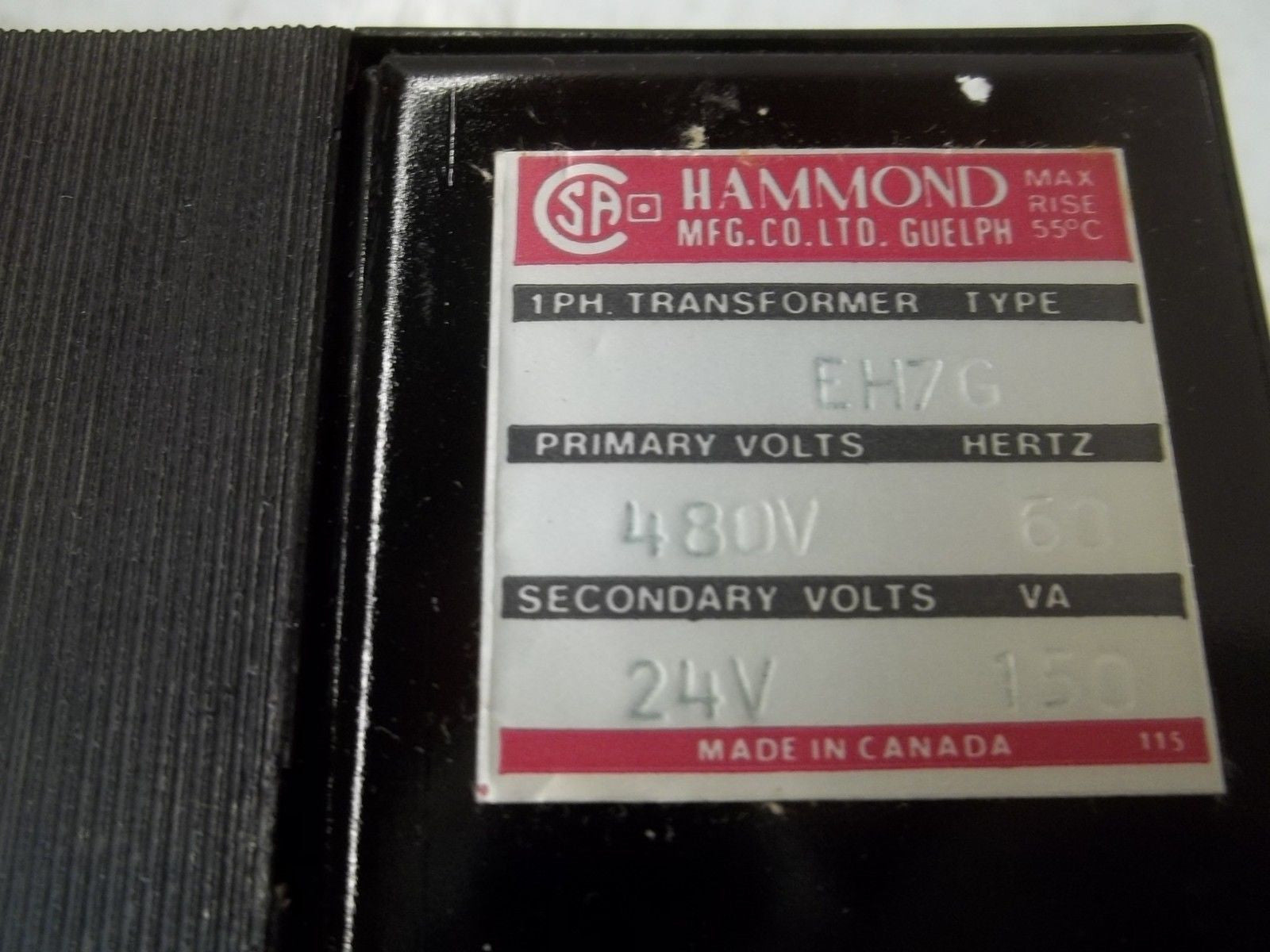 HAMMOND MANUFACTURING EH7G 150V *NEW IN BOX*