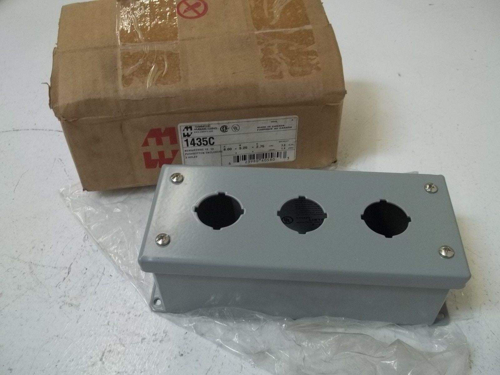 HAMMOND MANUFACTURING 1435C *NEW IN BOX*