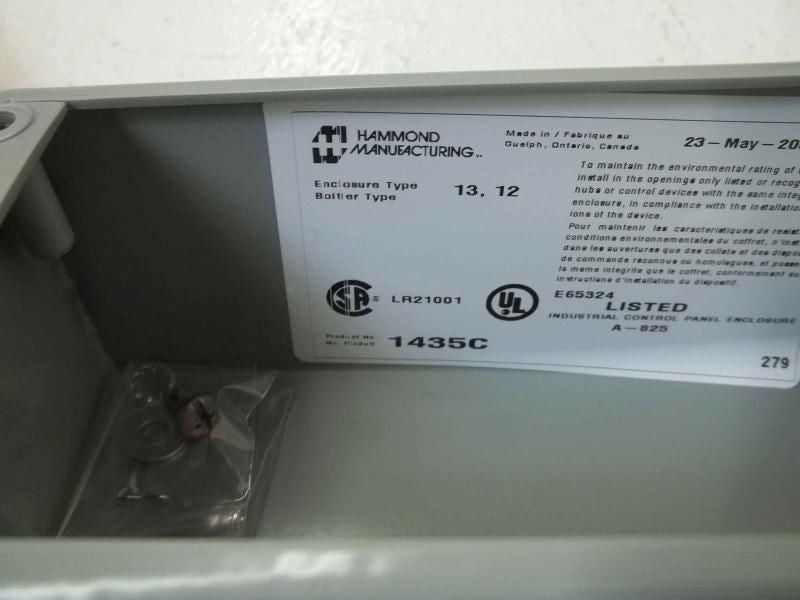 HAMMOND MANUFACTURING 1435C *USED*