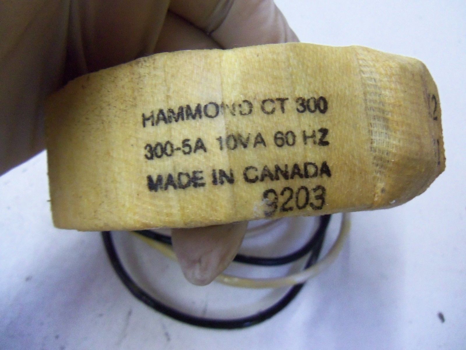 HAMMOND MANUFACTURING CT300 CURRENT TRANSFORMER *NEW IN BOX*