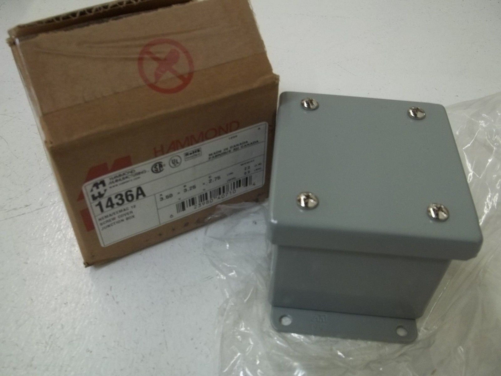 HAMMOND MANUFACTURING 1436A *NEW IN BOX*