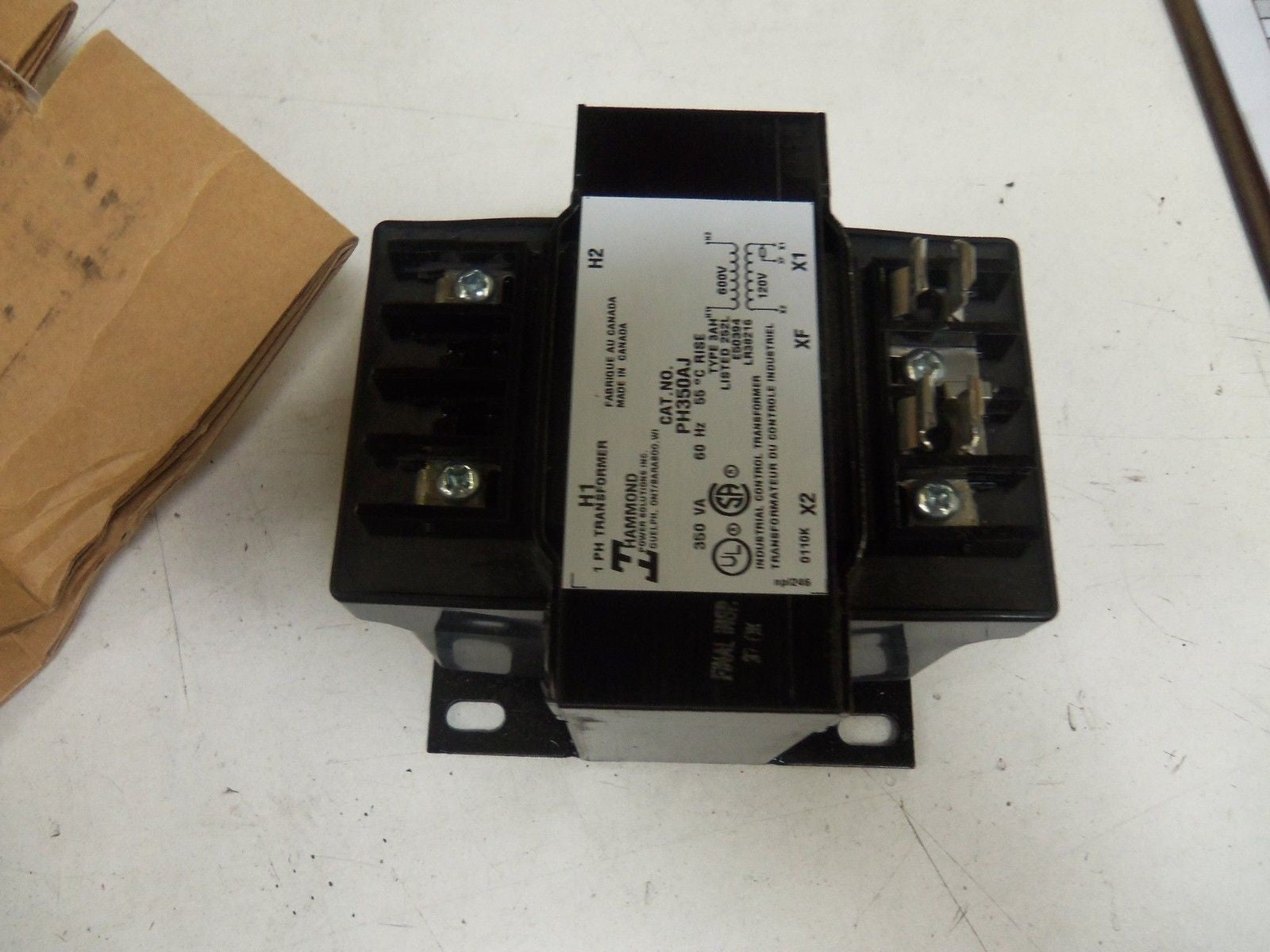 HAMMOND PH350AJ CONTROL TRANSFORMER *NEW IN BOX*