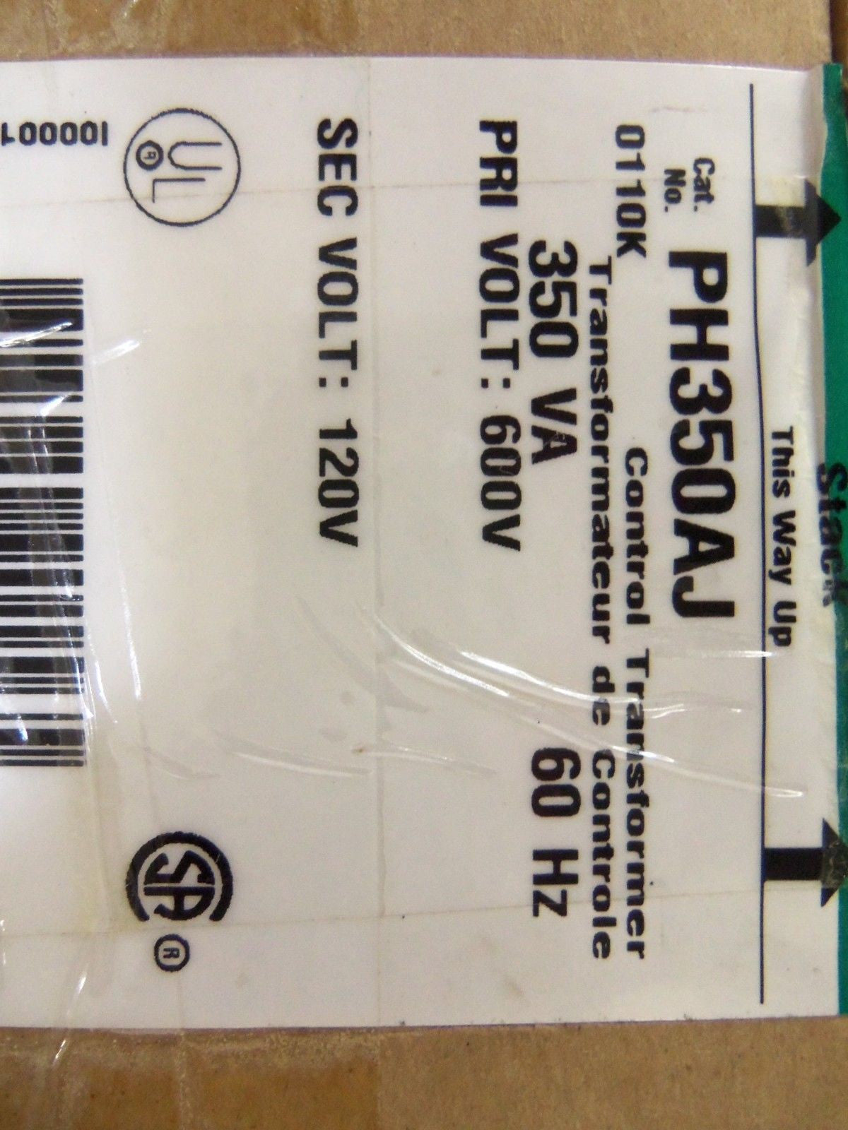 HAMMOND PH350AJ CONTROL TRANSFORMER *NEW IN BOX*