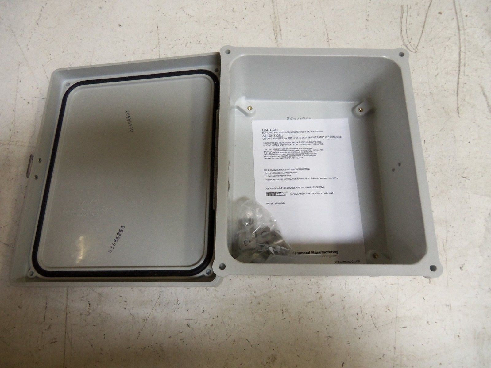 HAMMOND PJ1084T ENCLOSURE *NEW IN BOX*