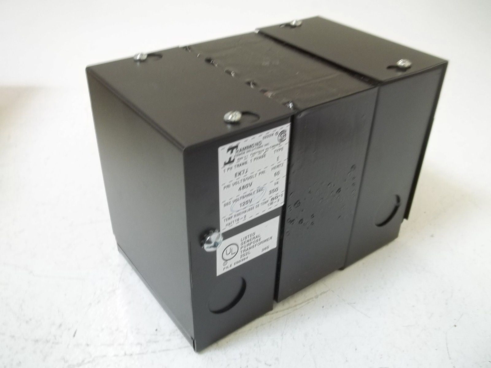 HAMMOND POWER SOLUTIONS INC. EK7J CONTROL TRANFORMER *NEW IN BOX*