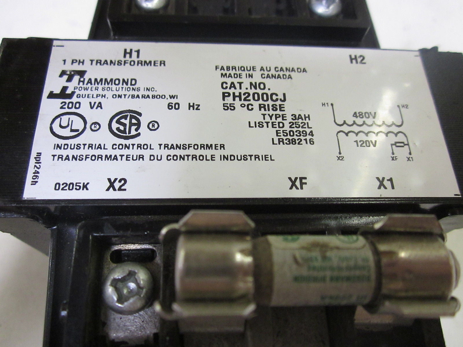 HAMMOND POWER SOLUTIONS PH200CJ *NEW NO BOX*
