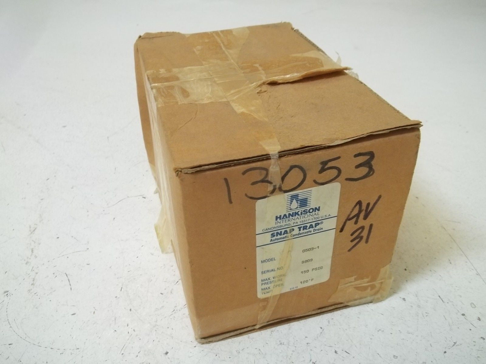HANKISON 0503-1 SNAP TRAP *NEW IN BOX*