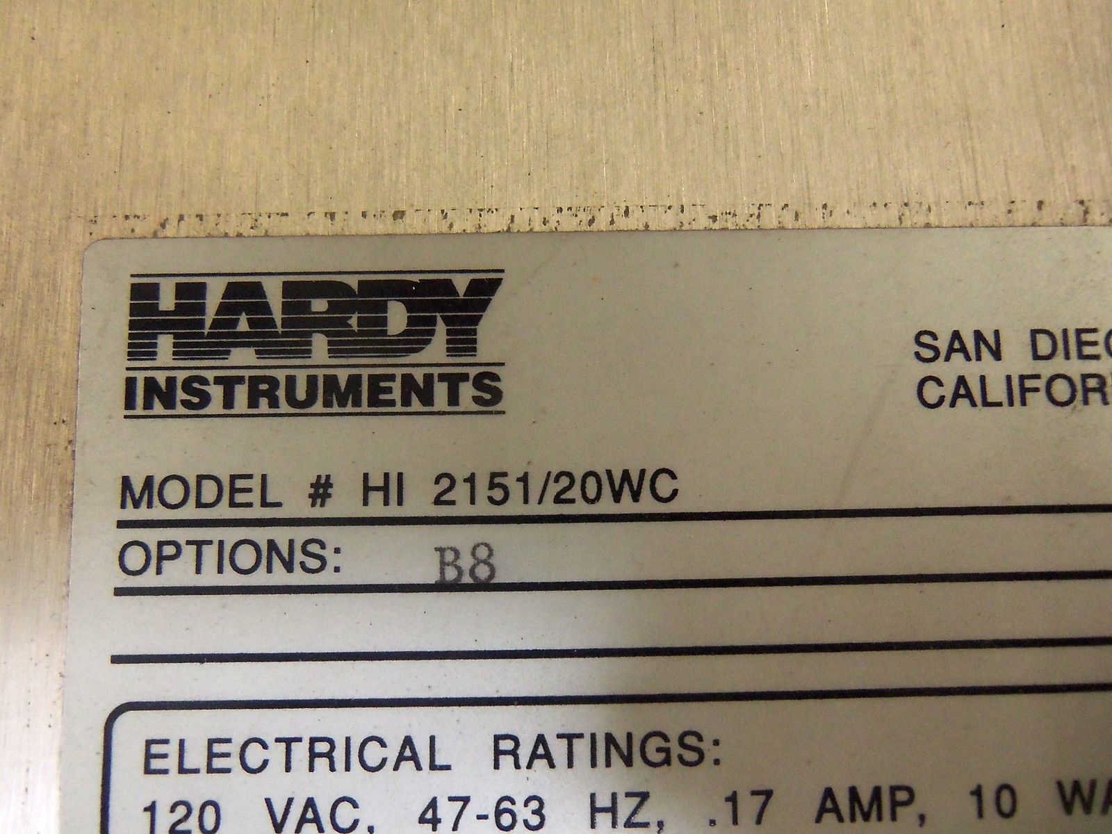 HARDY HI 2152/20WC *NEW IN BOX*